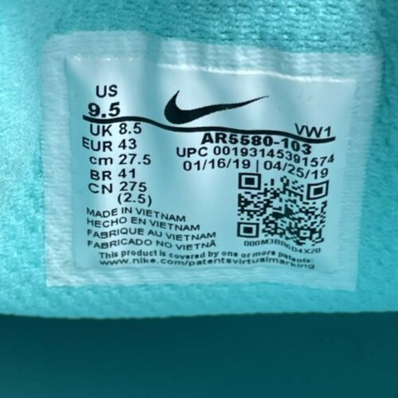 Nike Roshe Tour G Golf Shoes White Pink South Beac - Picture 10 of 10